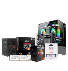 Budget PC Build Combo With Ryzen 5 5600G And MSI B450M-A PRO MAX Motherboard
